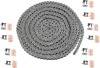 RK 520 MAX O-Ring Bulk Drive Chain 25ft Natural - 25ft 520 MAX O-Ring chain, Natural finish
