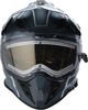 Z1R Range Rotor Snow Electric Helmet - Large Gray - Dual sport snow helmet with heated shield