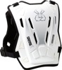 Moose Offroad Youth Agroid Chest Guard S/M Black White - Youth chest guard S/M, Black/White