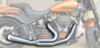 Abuelo 2-1 Chrome Full Exhaust Megaphone - For 18-20 HD Softail Abuelo 2-1 Chrome Full Exhaust Megaphone - For 18-20 HD Softail
