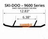 Woody's Dooly 8 Inch Carbide Runner For Ski-Doo/Lynx Snowmobiles - 8" dual carbide runner for Ski-Doo and Lynx models