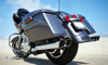 Double Down Chrome Quad Slip-On Exhaust - 95-16 H-D FLH FLT Double Down Chrome Quad Slip-On Exhaust - 95-16 H-D FLH FLT
