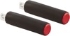 Arlen Ness Knurled Red Passenger Pegs for M8 Softails