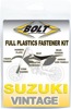 Full Plastic Fastener Kit - For 87-88 Suzuki RM125 & RM250