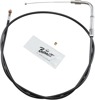 Black Vinyl Idle Cable +6" - for 96-05 HD Dyna/Softail Black Vinyl Idle Cable +6" - for 96-05 HD Dyna/Softail