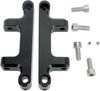 Driver Floorboard Brackets - Black - For 96-16 Yamaha XV