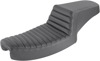 Step-Up Tuck and Roll 2-Up Seat Black Gel - For 91-95 Harley FXD Dyna Step-Up Tuck and Roll 2-Up Seat Black Gel - For 91-95 Harley FXD Dyna