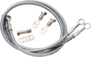 Stainless Steel Front 2-Lines Brake Line Kit - For 12-16 Suzuki GSXR1000