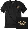 Factory Effex Men's Gold Wing Badge Tee Black Large