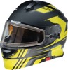 Z1R Solaris First Tracks Modular Snow Electric Helmet S Yellow - Modular snow helmet with electric shield