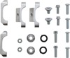 Black Radiator Brace Kit For 21-24 CRF450R & 22-24 CRF250R