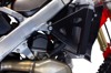 Black Radiator Brace Kit For 21-24 CRF450R & 22-24 CRF250R
