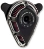 Performance Machine Jet Air Cleaner Contrast Cut Black For 91-21 HD Sportster