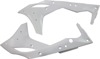 Cycra Powerflow Radiator Shrouds White Fits 2017-2020 Kawasaki KX250F