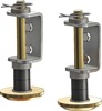 KFI Plow Skid Kit Pair with Hardware, Zinc Plated