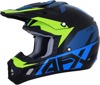 FX-17 Aced Full Face Offroad Helmet Blue/Green/Black 2X-Large FX-17 Aced Full Face Offroad Helmet Blue/Green/Black 2X-Large