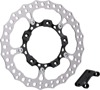 Left Side 14" Full Floating Rotor w/ Bracket & Black Center