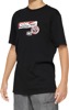 100% Youth Stamps Tee Black - Medium 100% Youth Stamps Tee Black - Medium