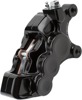 Arlen Ness Black Tech 4 Piston Front Left Brake Caliper 11.8"