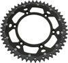 49T Black Dual Metal Rear Sprocket - For 81-20 Yamaha WR YZ IT TTR