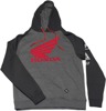 Factory Effex Men's Honda Wing Hoody Charcoal/Black 2XL