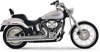 Speedster Long Chrome Full Exhaust - For 07-17 Harley Softail Speedster Long Chrome Full Exhaust - For 07-17 Harley Softail