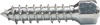 Woody's Attack Carbide Tire Screws 25mm 100 Pack - Carbide tire screws for added traction, 25mm, 100 pack