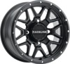 Raceline Krank Satin Black 15x7 4x137 +10mm Wheel - 15x7 4x137 +10mm Satin Black For ATV/UTV models