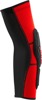 100% Ridecamp Elbow Guards Black/Red Adult Small - Lightweight padded bicycle elbow guards, Small