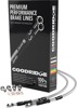 Goodridge Front 6in Extended Brake Hose Kit Silver For 08-13 Harley FLH FLT ABS Goodridge Front 6in Extended Brake Hose Kit Silver For 08-13 Harley FLH FLT ABS