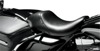 Bare Bones Smooth Vinyl Solo Seat Upfront - For 08-20 FLH FLT