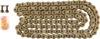 RK 525 XRE Gold Sealed XW-Ring Chain 122 Link - Gold 525 XRE chain, 122 links, XW-ring sealed
