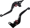 MGP Aluminum Mechanical Brake/Clutch Lever Set - Black - For 14-17 Yamaha FZ-07