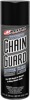 Maxima Synthetic Chain Guard 6oz Aerosol - Clear synthetic chain lube for all O-ring chains