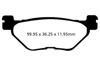 Standard Organic Brake Pads