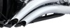 Chrome Big Radius PCX Full System Exhaust For 13-17 Softail Breakout