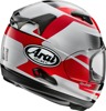 Arai Quantum-X Steel Helmet Red 2XL - Full-face helmet with VAS shield system