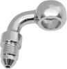 Russell CycleFlex Universal Brake Line Fitting - 10mm banjo x #3 male 90 Deg. Russell CycleFlex Universal Brake Line Fitting - 10mm banjo x #3 male 90 Deg.
