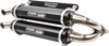 Stage 5 Slip On Exhaust - Dual Black Mufflers - For 16-18 RZR XP Turbo