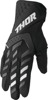 Thor Women's Spectrum Gloves Black/White - Small - Women's off-road gloves in Black/White - Small