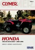 Clymer Repair/Service Manual For 00-06 Honda TRX350 Rancher/FourTrax Clymer Repair/Service Manual For 00-06 Honda TRX350 Rancher/FourTrax