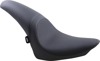 Predator Smooth Vinyl 2-Up Seat - Black - For 00-17 Harley Softail Predator Smooth Vinyl 2-Up Seat - Black - For 00-17 Harley Softail