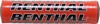 Renthal SX Bar Pad 8.5in Orange - Handlebar pad, 8.5in, Orange, Universal fit