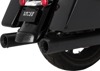 Eliminator 400 Black Dual Slip On Exhaust - For 17-21 Harley Touring