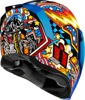 ICON Airflite Flyboy Helmet XS Blue Unisex - Full face helmet with Flyboy graphic