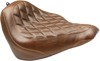 Tripper Diamond Synthetic Leather Brown Solo Seat - For 18-19 HD FLSL Tripper Diamond Synthetic Leather Brown Solo Seat - For 18-19 HD FLSL