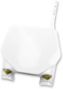 Cycra Stadium Number Plate White Fits Suzuki
