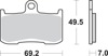 SBS 782HS Sintered Brake Pads
