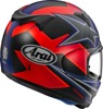 Arai Regent-X S&S Helmet XS Matte Black/Red/Blue - Full face helmet with VAS shield system