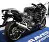 Titanium Diamond Dual Slip On Exhaust - For ZX14